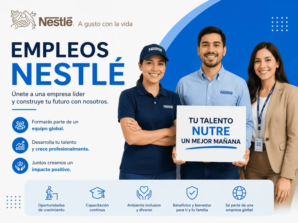 Empleos Nestlé 2026: Descubre las Vacantes Disponibles y Cómo Formar Parte de una Empresa Líder
